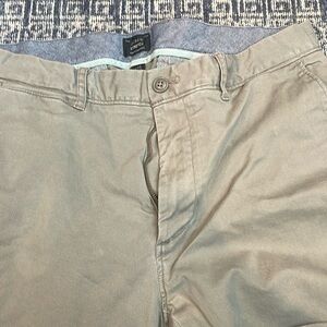 J. Crew stretch Athletic Tapered Slim Pants in light grey 35x32